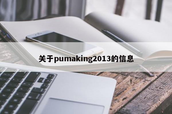 關於pumaking2013的信息