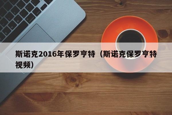 斯諾克2016年保羅亨特（斯諾克保羅亨特視頻）