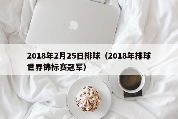 2018年2月25日排球（2018年排球世界錦標賽冠軍）