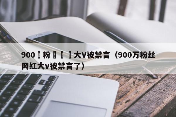 900萬粉絲網紅大V被禁言（900萬粉絲網紅大v被禁言了）