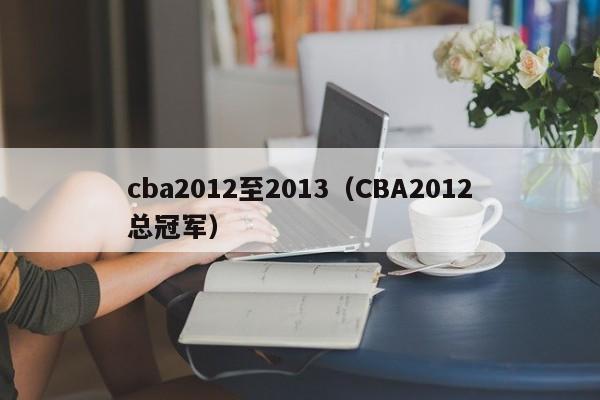 cba2012至2013（CBA2012總冠軍）